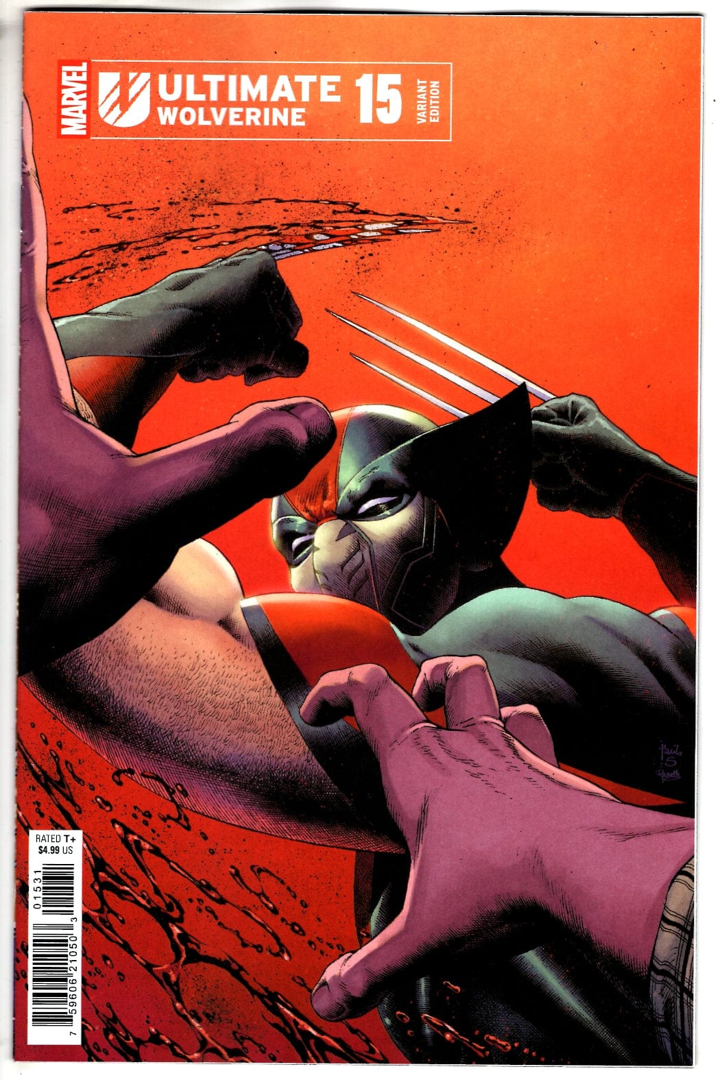 Marvel NEW THIS WEEK ULTIMATE WOLVERINE #15 PAULO SIQUEIRA VARIANT (VF/NM)
