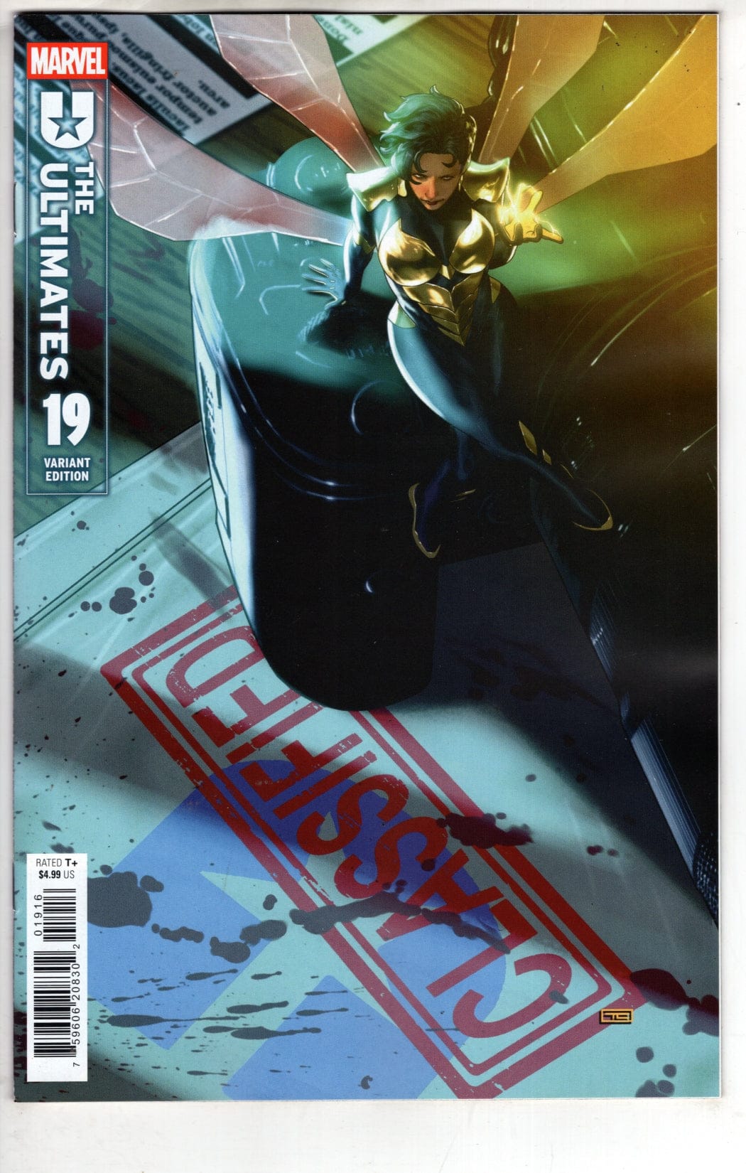Marvel NEW THIS WEEK ULTIMATES #19 TAURIN CLARKE VARIANT (VF/NM)
