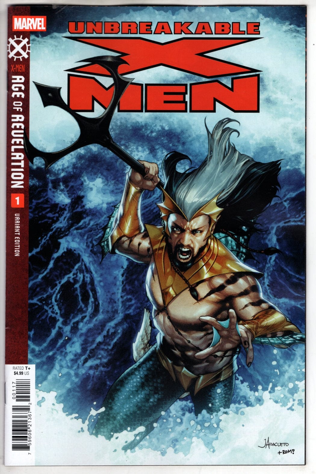 Marvel NEW THIS WEEK UNBREAKABLE X-MEN #1 JAY ANACLETO VARIANT [AOR]