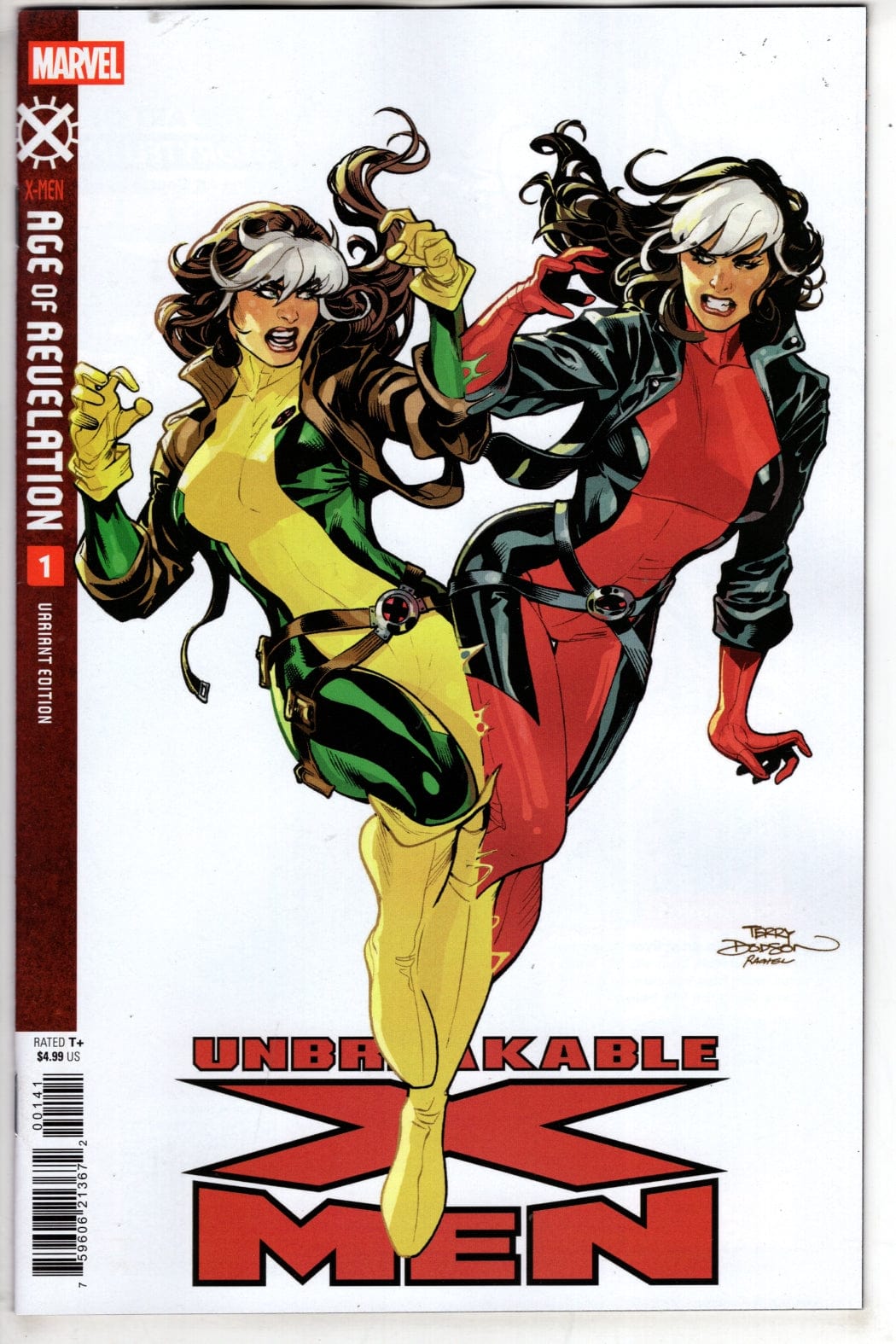 Marvel NEW THIS WEEK UNBREAKABLE X-MEN #1 TERRY DODSON REVELATION VARIANT [AOR]