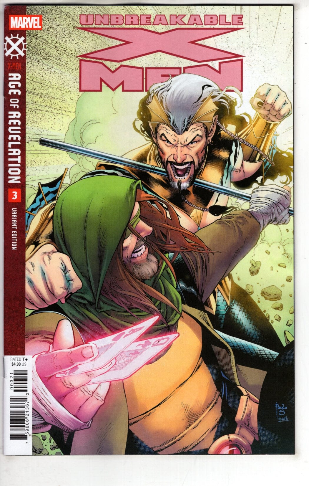 Marvel NEW THIS WEEK UNBREAKABLE X-MEN #3 PAULO SIQUEIRA VARIANT [AOR]