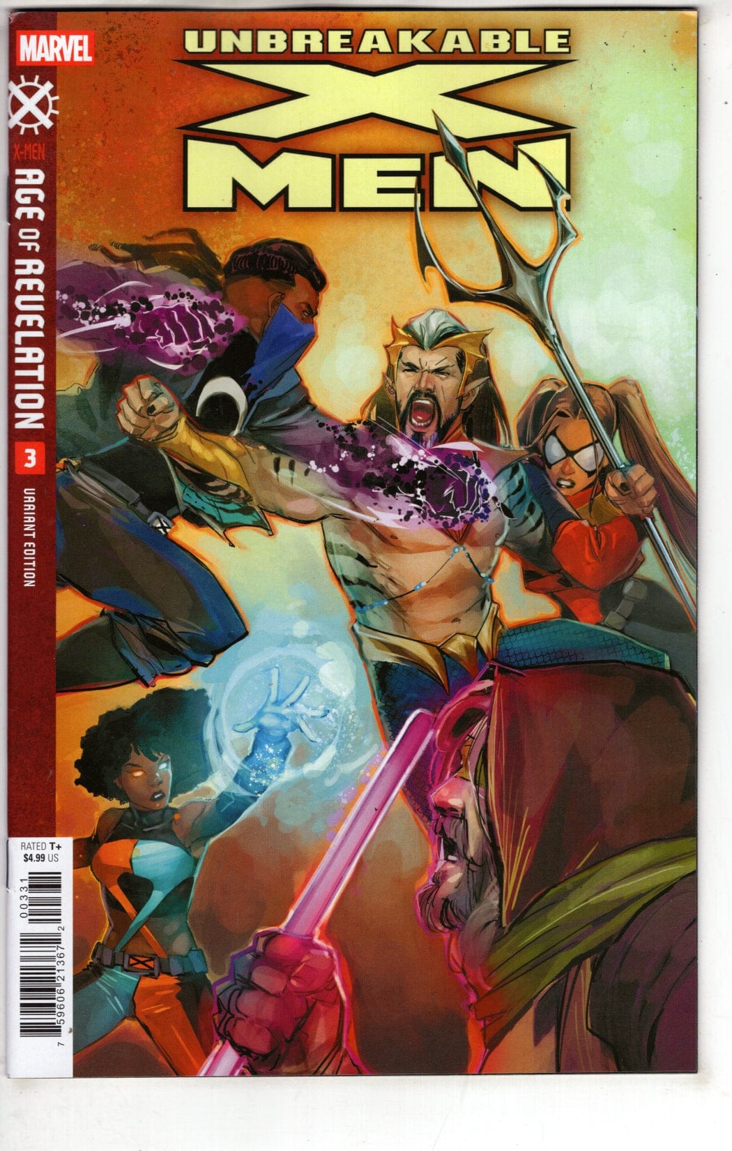 Marvel NEW THIS WEEK UNBREAKABLE X-MEN #3 ROD REIS VARIANT [AOR]