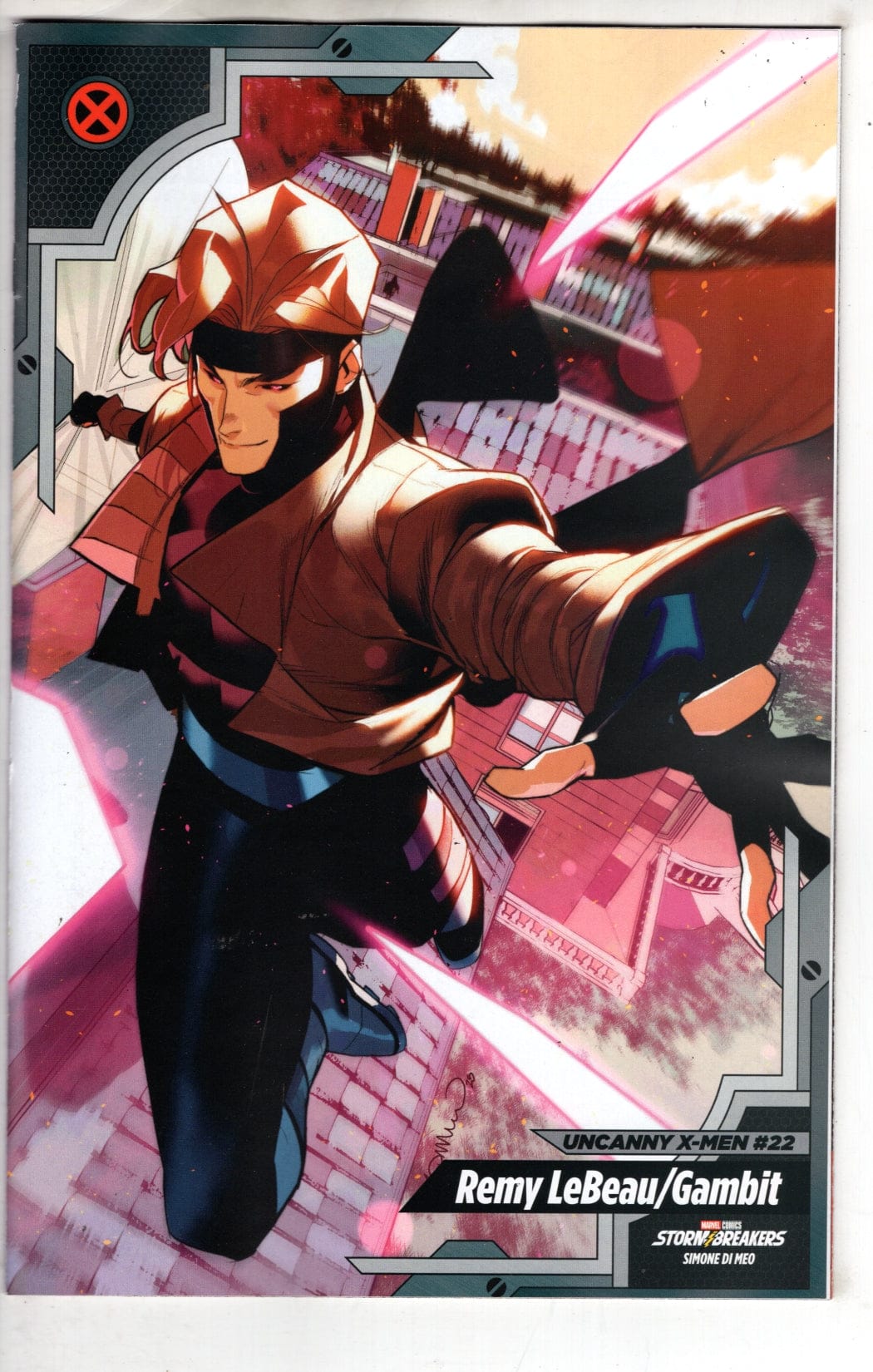Marvel NEW THIS WEEK UNCANNY X-MEN #22 SIMONE DI MEO X-MEN TRADING CARD VARIANT (VF/NM)