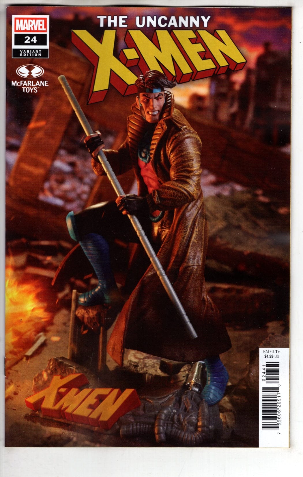 Marvel NEW THIS WEEK UNCANNY X-MEN #24 MCFARLANE TOYS VARIANT (VF/NM)