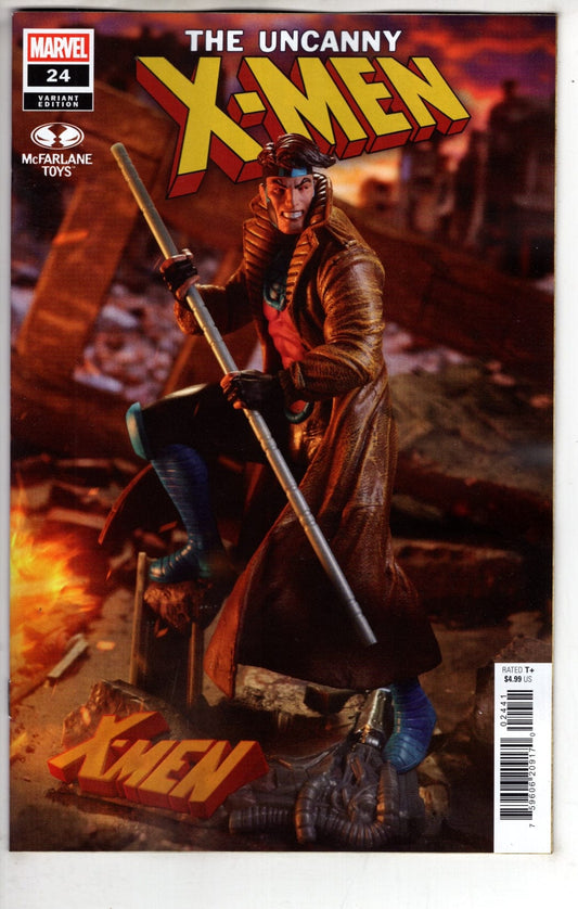 Marvel NEW THIS WEEK UNCANNY X-MEN #24 MCFARLANE TOYS VARIANT (VF/NM)
