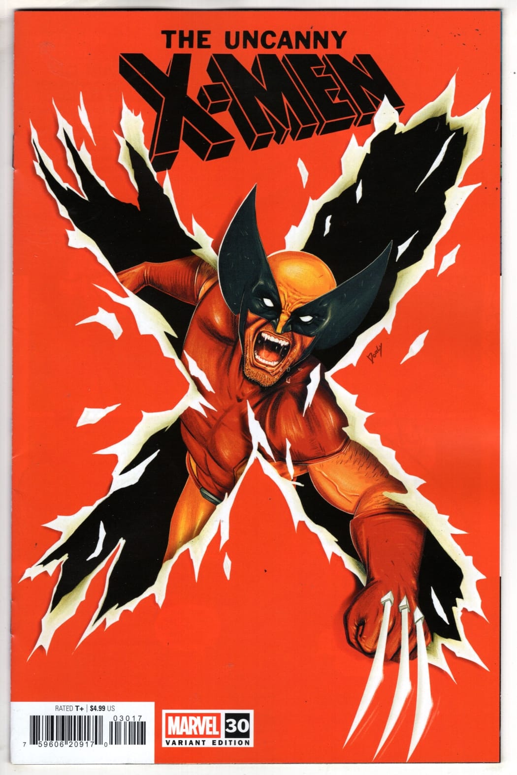 Marvel NEW THIS WEEK UNCANNY X-MEN #30 DOALY VARIANT (VF/NM)
