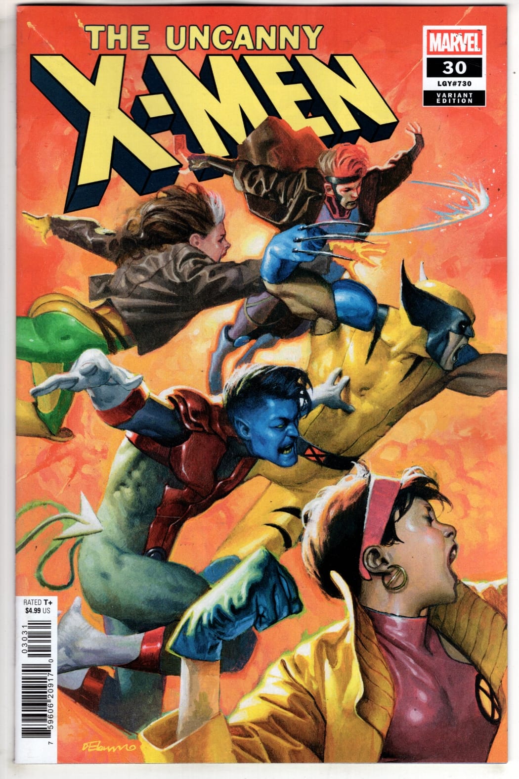 Marvel NEW THIS WEEK UNCANNY X-MEN #30 FABRIZIO DE TOMMASO VARIANT (VF/NM)