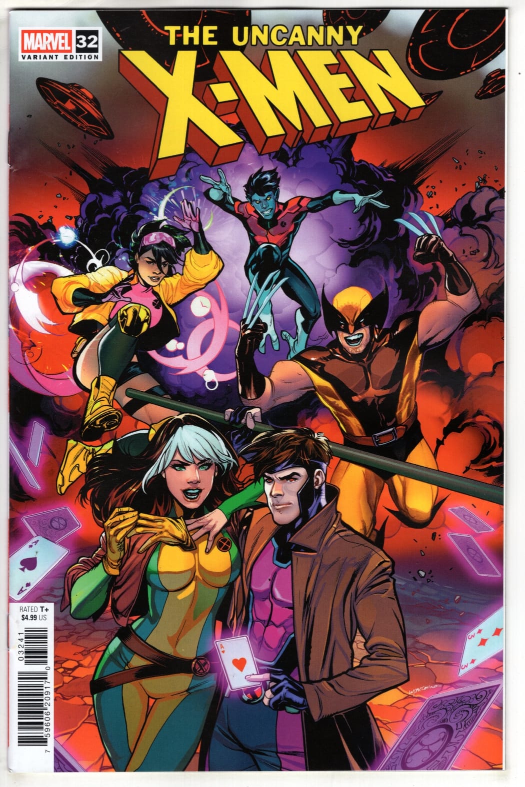 Marvel NEW THIS WEEK UNCANNY X-MEN #32 EMA LUPACCHINO VARIANT (VF/NM)