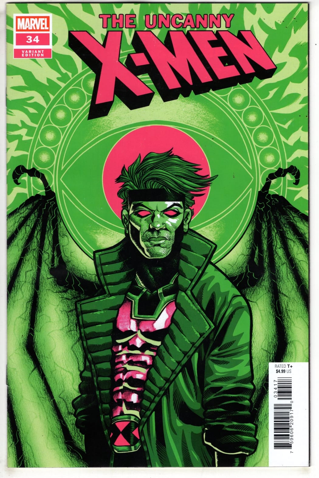 Marvel NEW THIS WEEK UNCANNY X-MEN #34 J. GONZO VARIANT (VF/NM)