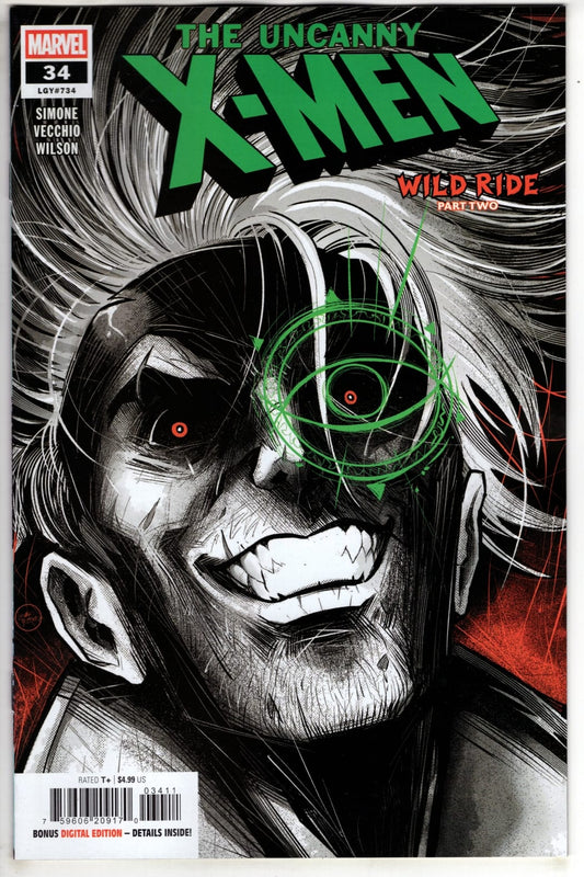 MARVEL NEW THIS WEEK UNCANNY X-MEN #34 (VF/NM)