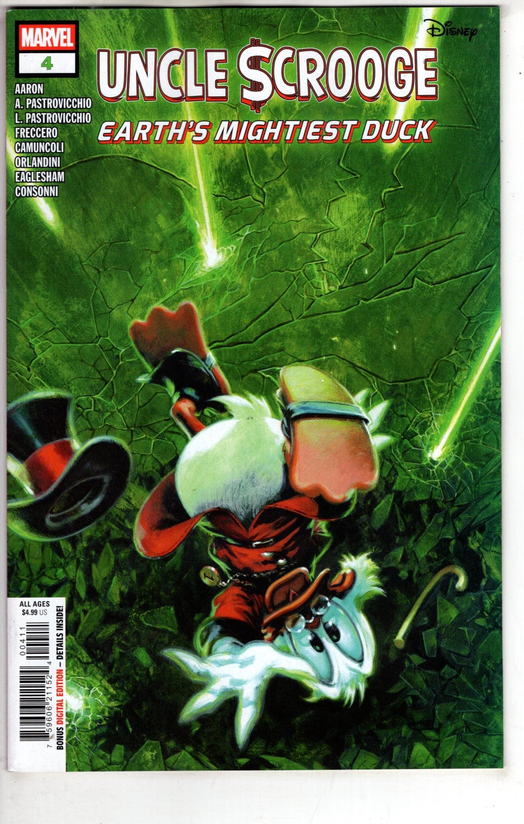 Marvel NEW THIS WEEK UNCLE SCROOGE: EARTH'S MIGHTIEST DUCK #4