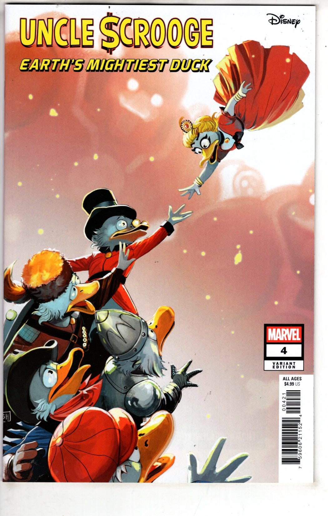 Marvel NEW THIS WEEK UNCLE SCROOGE: EARTH'S MIGHTIEST DUCK #4 STEPHANIE HANS VARIANT