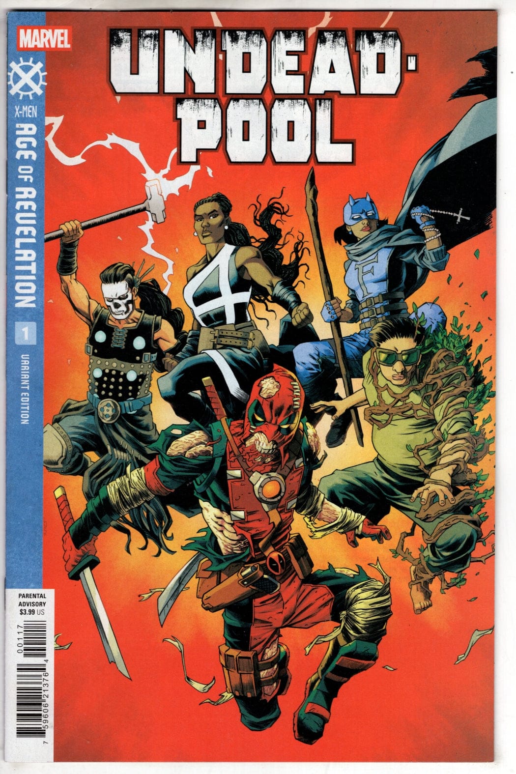 Marvel NEW THIS WEEK UNDEADPOOL #1 DECLAN SHALVEY VARIANT [AOR]