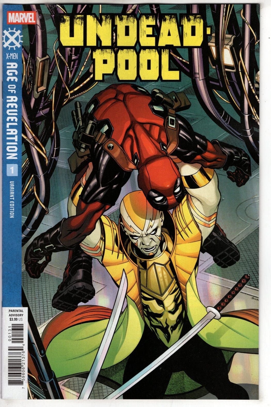 Marvel NEW THIS WEEK UNDEADPOOL #1 MIKE MCKONE REVELATION VARIANT [AOR]