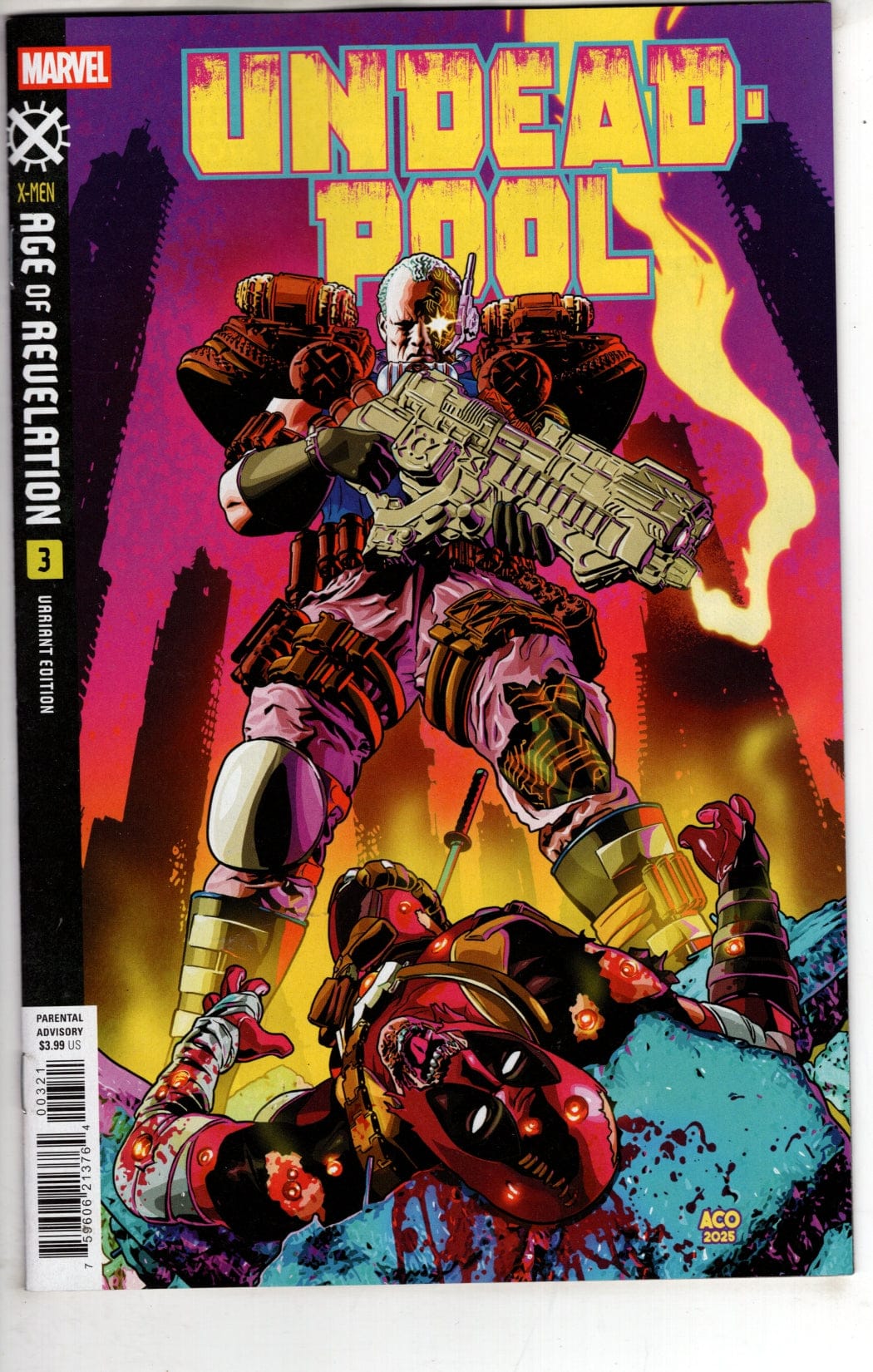 Marvel NEW THIS WEEK UNDEADPOOL #3 ACO VARIANT [AOR]