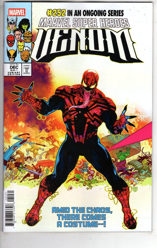 Marvel NEW THIS WEEK VENOM #252 R.B. SILVA HOMAGE VARIANT