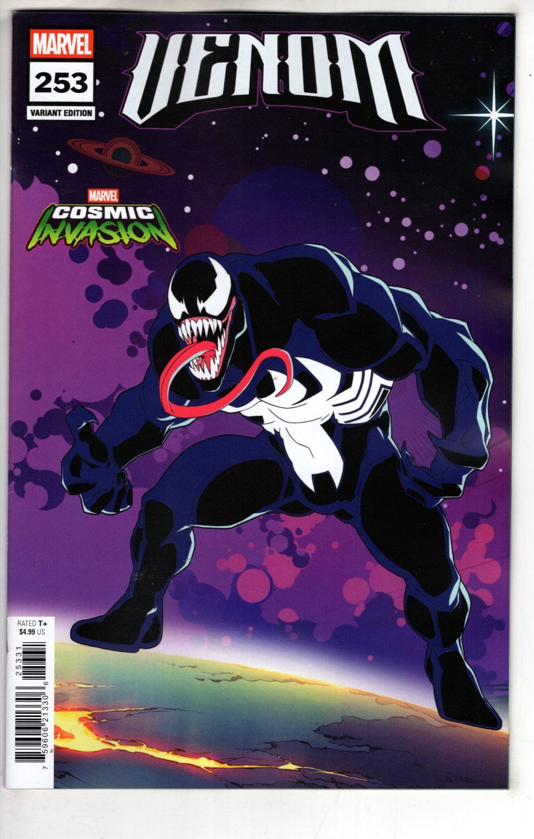 Marvel NEW THIS WEEK VENOM #253 MARVEL COSMIC INVASION VARIANT (VF/NM)