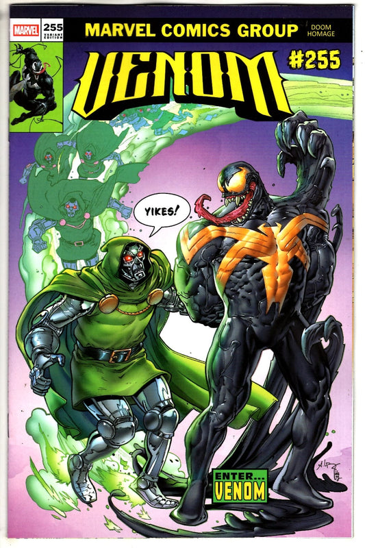 Marvel NEW THIS WEEK VENOM #255 ANDREI BRESSAN DOOM HOMAGE VARIANT [DS] (VF/NM)