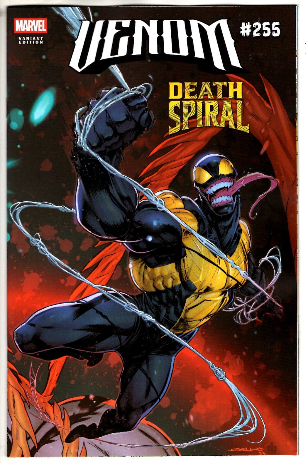 Marvel NEW THIS WEEK VENOM #255 IBAN COELLO 9-PART CONNECTING VARIANT [DS] (VF/NM)