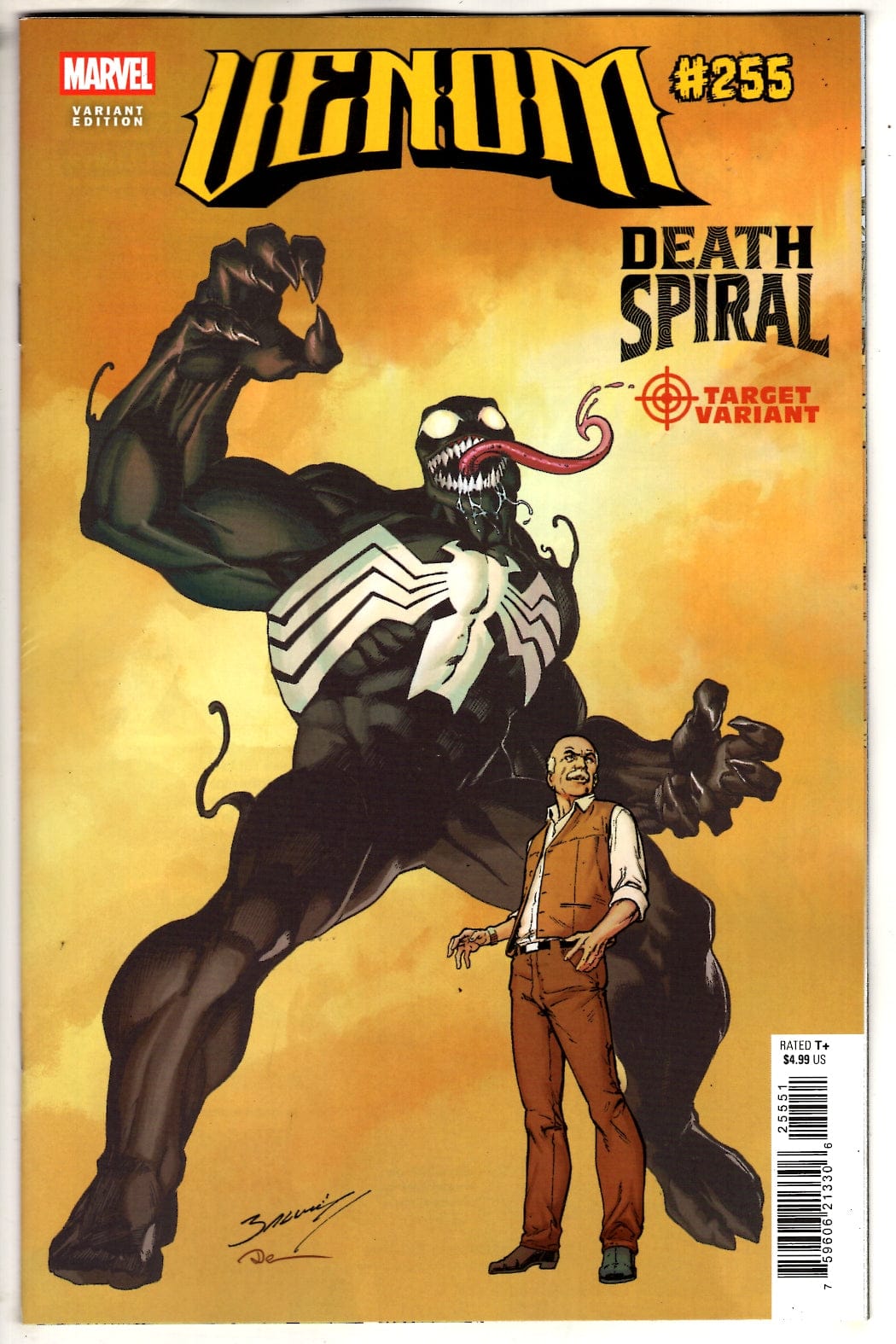 Marvel NEW THIS WEEK VENOM #255 MARK BAGLEY CLASSIFIED TARGET VARIANT [DS] (VF/NM)