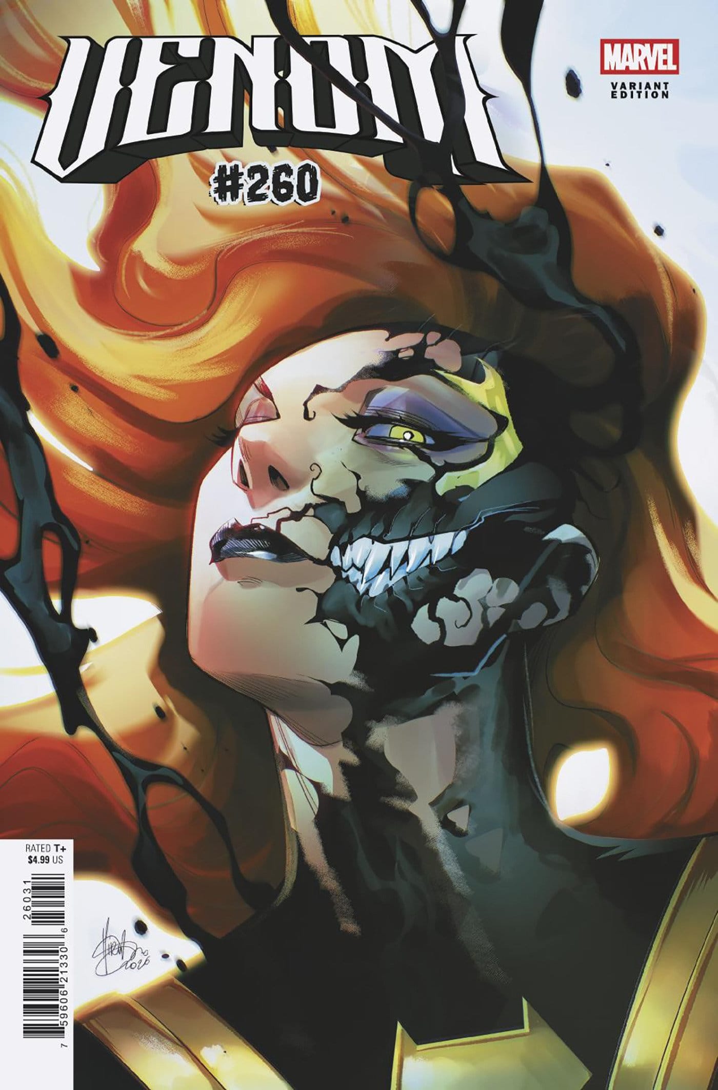 Marvel NEW THIS WEEK VENOM #260 MIRKA ANDOLFO VENOM VARIANT [QIB] (VF/NM)