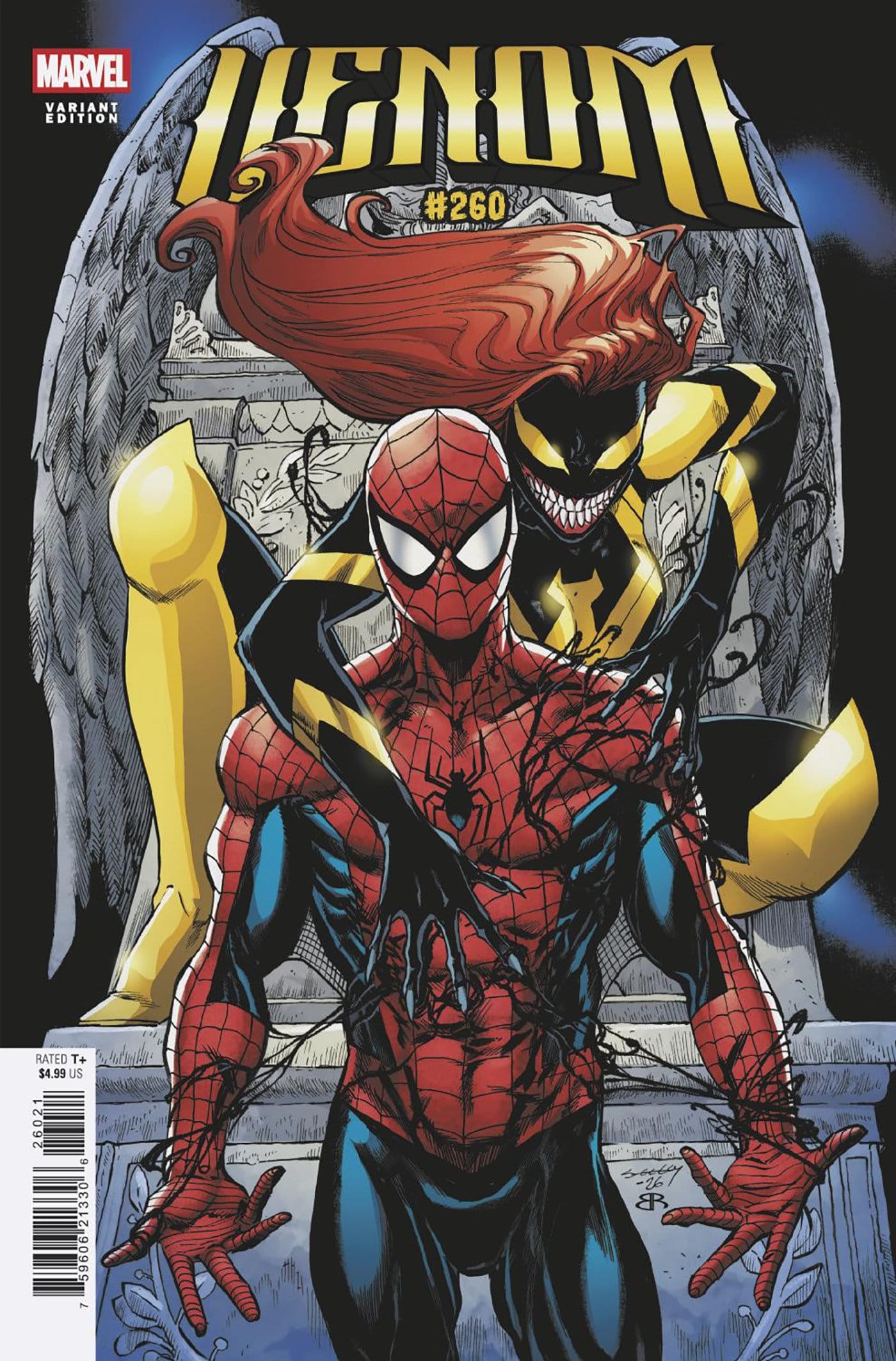 Marvel NEW THIS WEEK VENOM #260 TIM SEELEY VARIANT [QIB] (VF/NM)