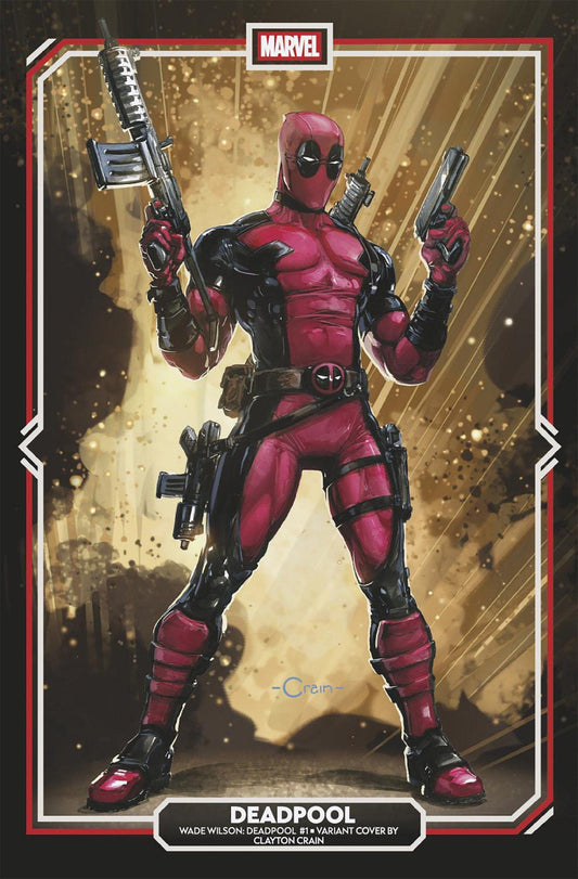 Marvel NEW THIS WEEK WADE WILSON: DEADPOOL #1 CLAYTON CRAIN VARIANT (VF/NM)