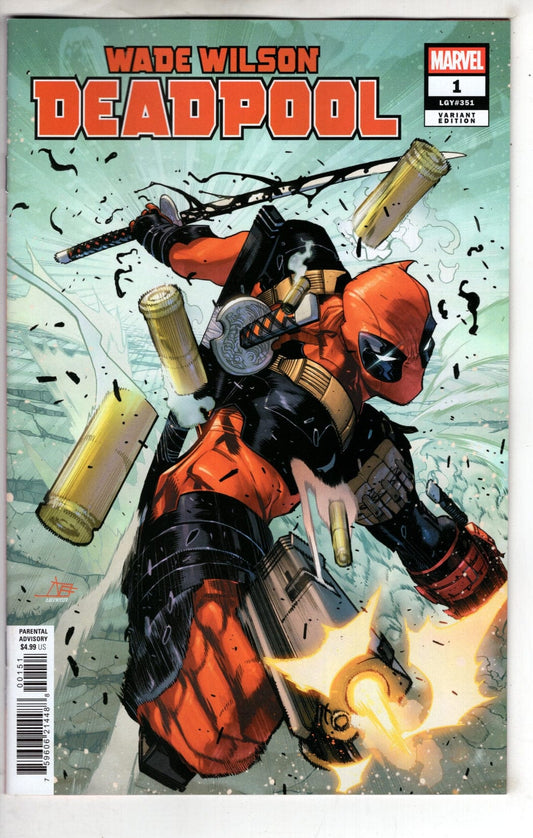 Marvel NEW THIS WEEK WADE WILSON: DEADPOOL #1 FEDERICO VICENTINI VARIANT (VF/NM)