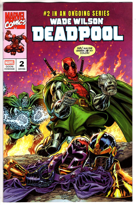 Marvel NEW THIS WEEK WADE WILSON: DEADPOOL #2 IAN CHURCHILL DOOM HOMAGE VARIANT (VF/NM)