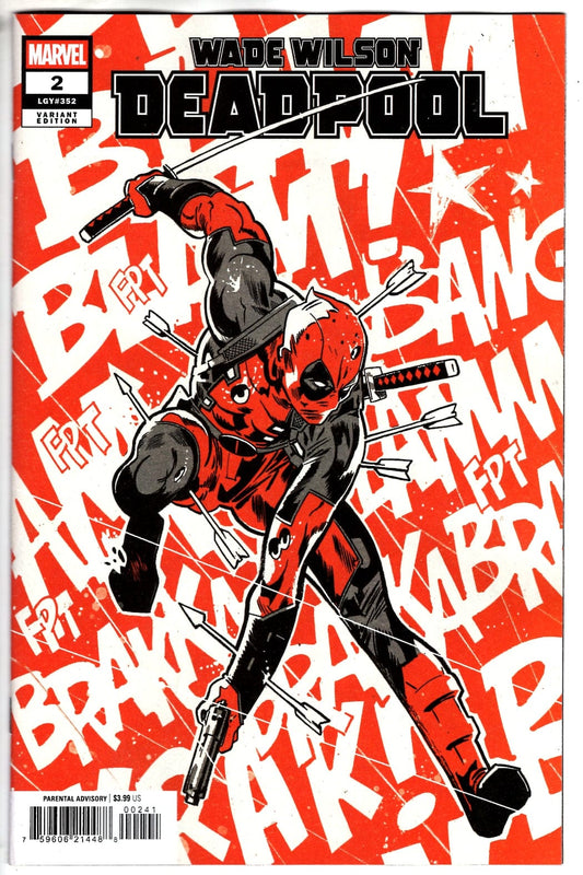 Marvel NEW THIS WEEK WADE WILSON: DEADPOOL #2 MICHAEL WALSH VARIANT (VF/NM)