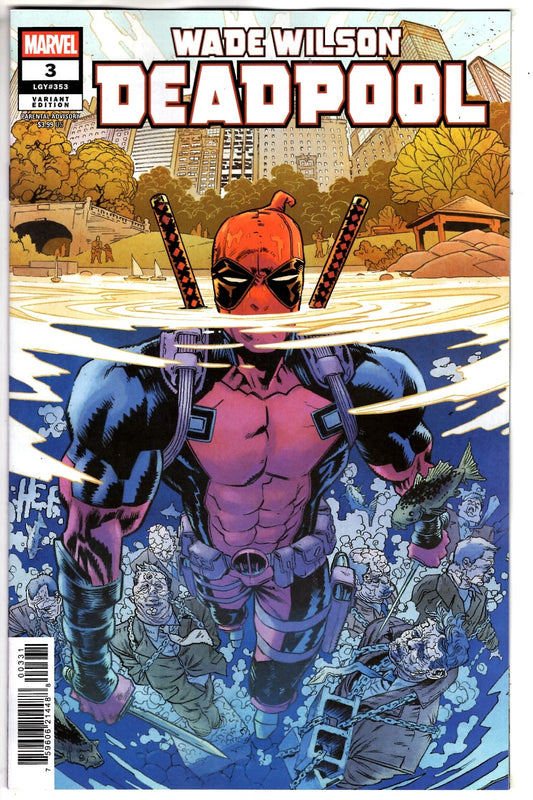 Marvel NEW THIS WEEK WADE WILSON: DEADPOOL #3 SCOTT HEPBURN VARIANT (VF/NM)