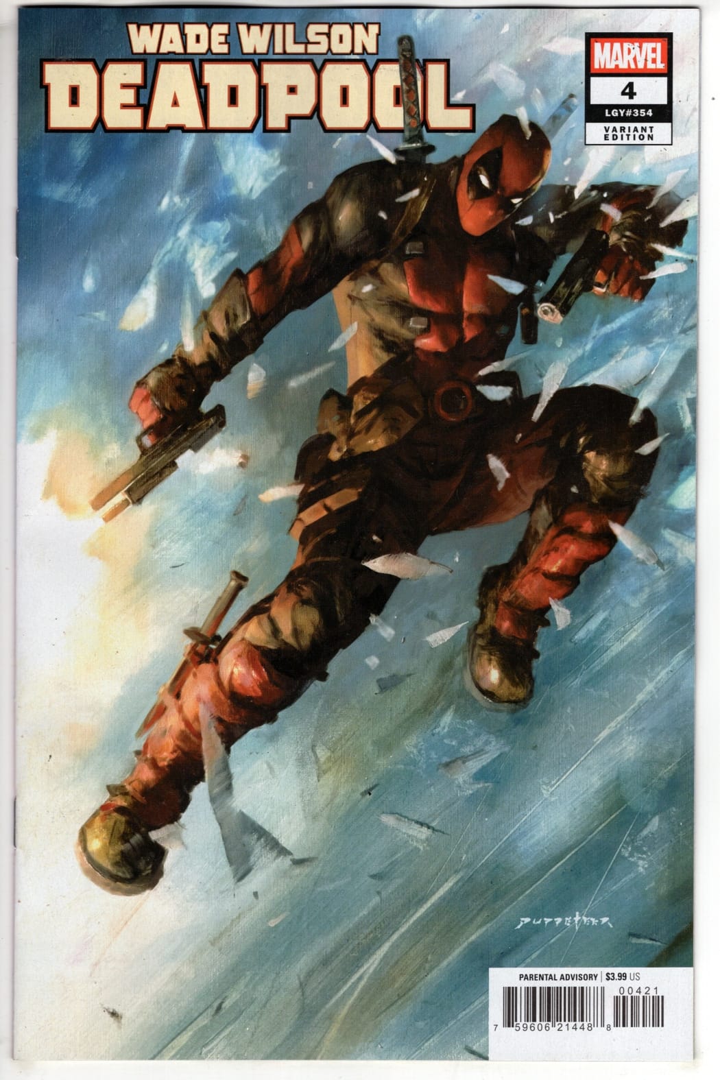 Marvel NEW THIS WEEK WADE WILSON: DEADPOOL #4 PUPPETEER LEE VARIANT (VF/NM)