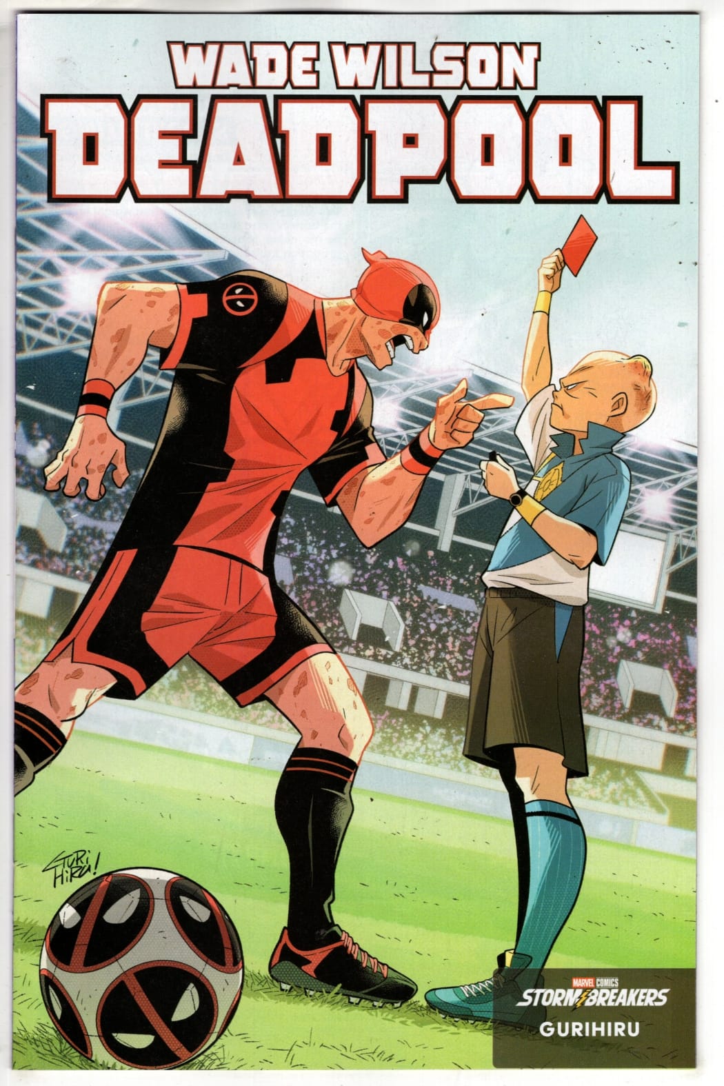 Marvel NEW THIS WEEK WADE WILSON: DEADPOOL #5 GURIHIRU MARVEL SOCCER VARIANT (VF/NM)