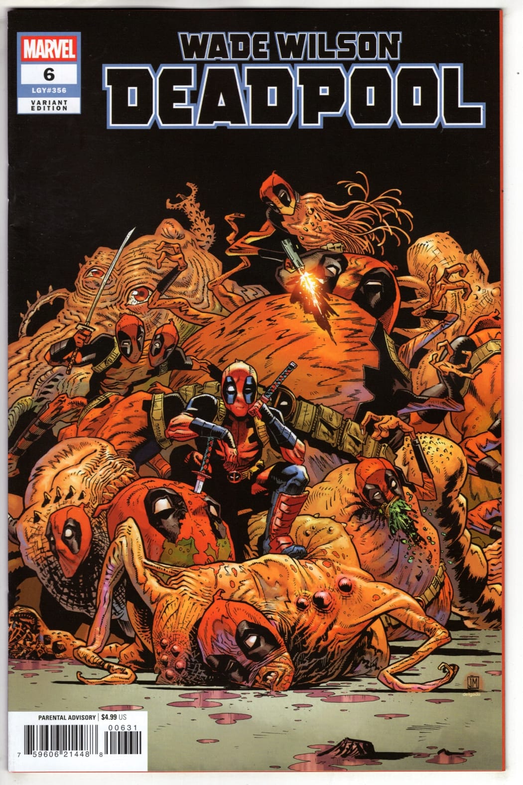 Marvel NEW THIS WEEK WADE WILSON: DEADPOOL #6 JUSTIN MASON VARIANT (VF/NM)