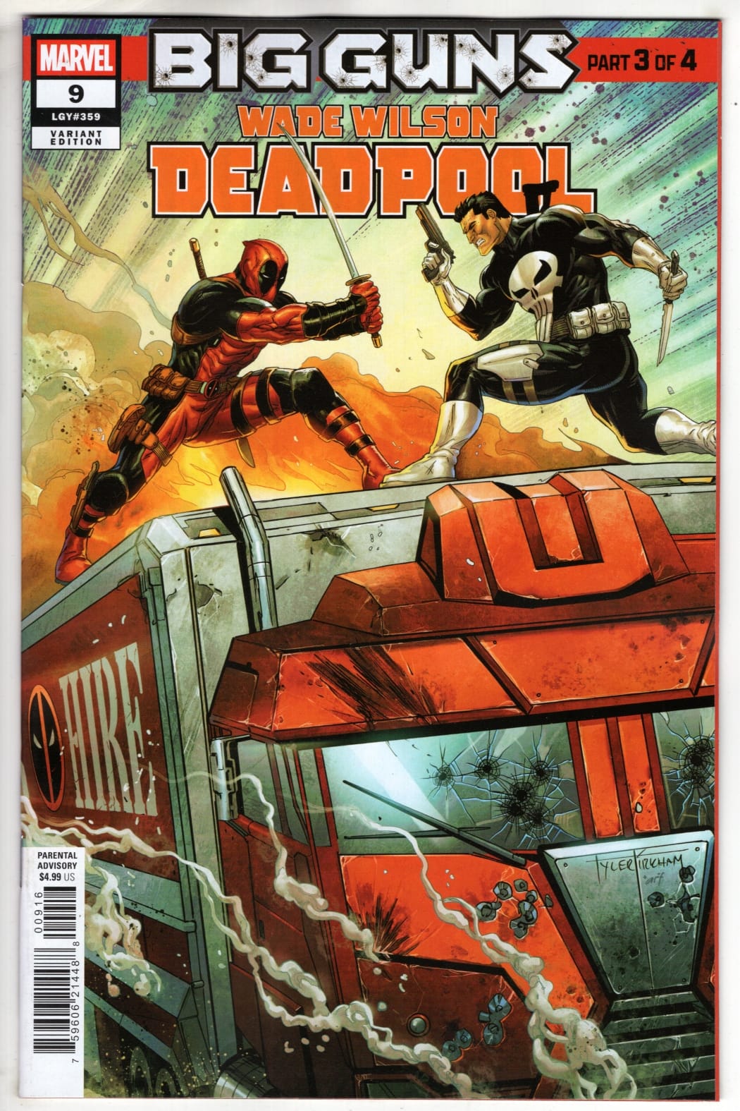 Marvel NEW THIS WEEK WADE WILSON: DEADPOOL #9  VARIANT [BG] (VF/NM)