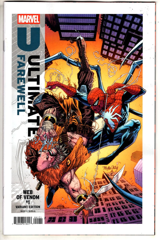 Marvel NEW THIS WEEK WEB OF VENOM #1 NETHO DIAZ ULTIMATE FAREWELL VARIANT(VF/NM)