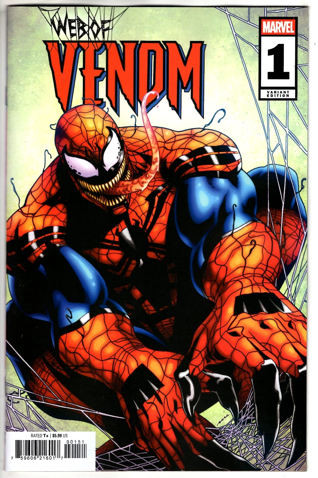 Marvel NEW THIS WEEK WEB OF VENOM #1 PERE PEREZ VARIANT (VF/NM)