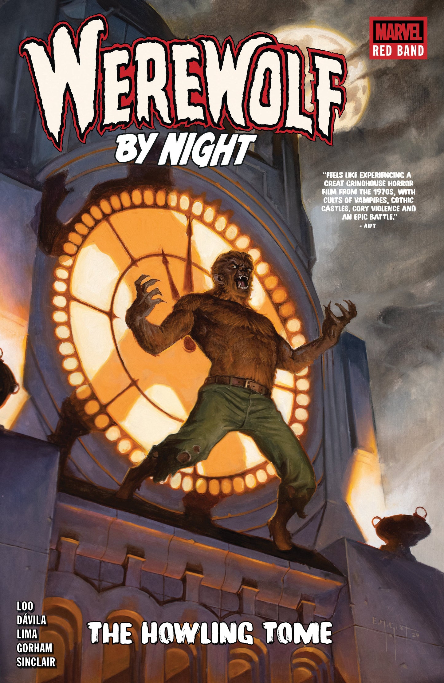 Marvel NEW THIS WEEK Werewolf By Night: Red Band - The Howling Tome (VF/NM)