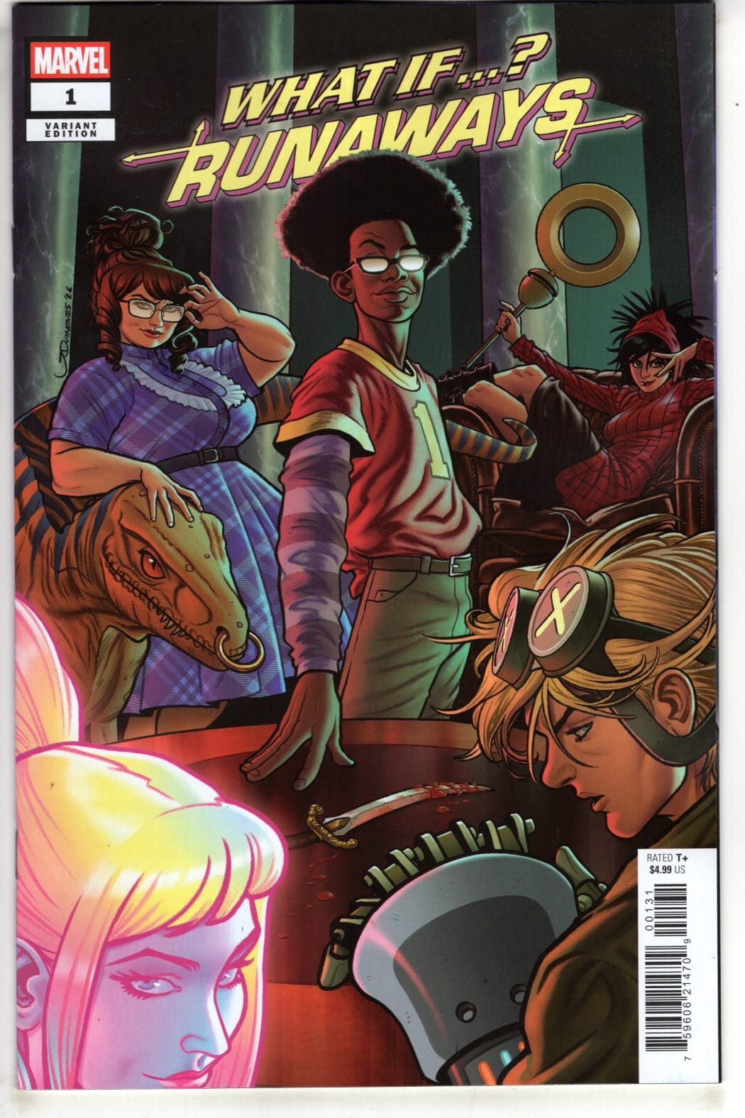 MARVEL NEW THIS WEEK WHAT IF...? RUNAWAYS #1 JOE QUINONES VARIANT (VF/NM)