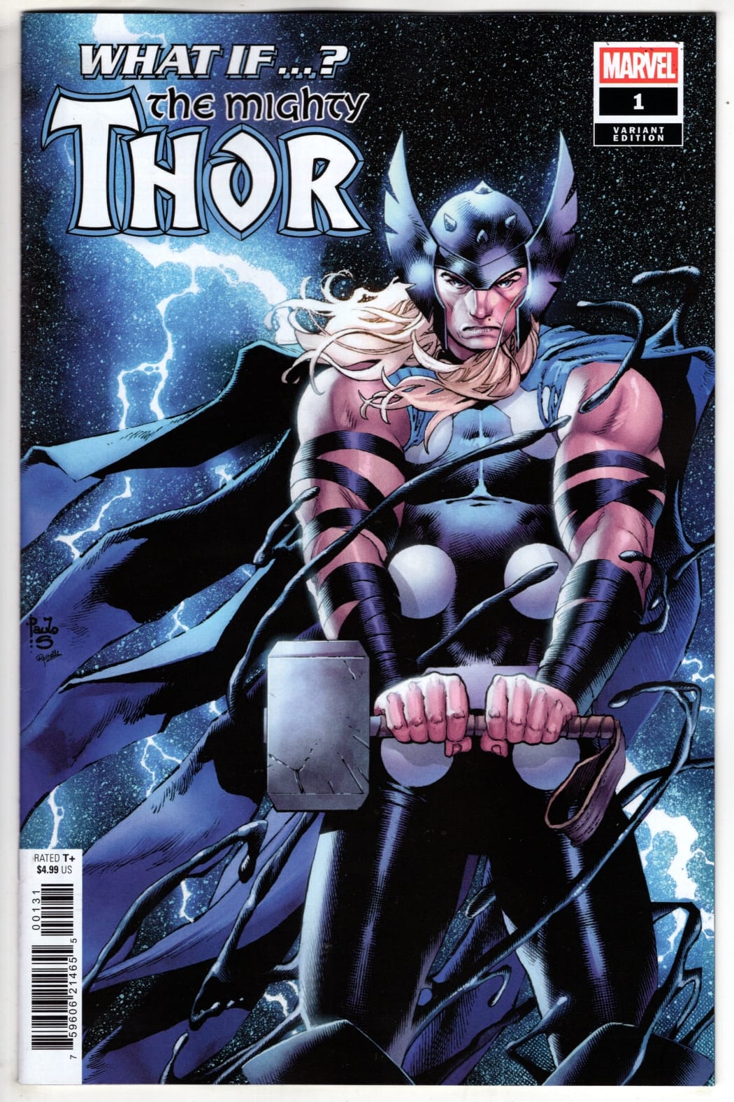 Marvel NEW THIS WEEK WHAT IF...? THOR #1 PAULO SIQUEIRA VARIANT (VF/NM)