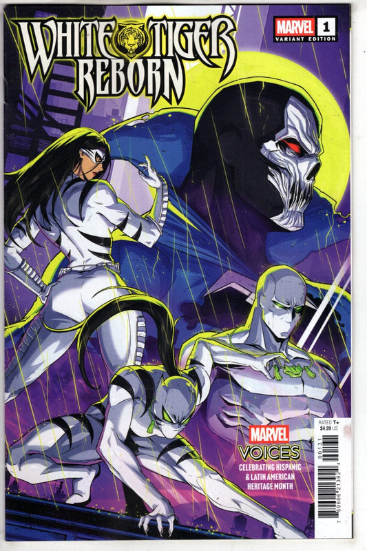 Marvel NEW THIS WEEK WHITE TIGER: REBORN #1 JHONY CABALLERO VARIANT