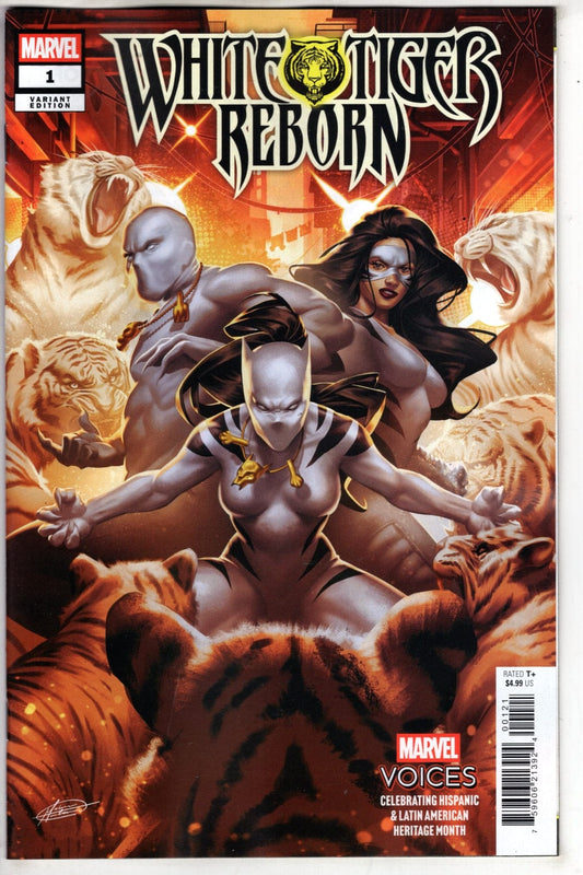 Marvel NEW THIS WEEK WHITE TIGER: REBORN #1 REBORN MATEUS MANHANINI VARIANT