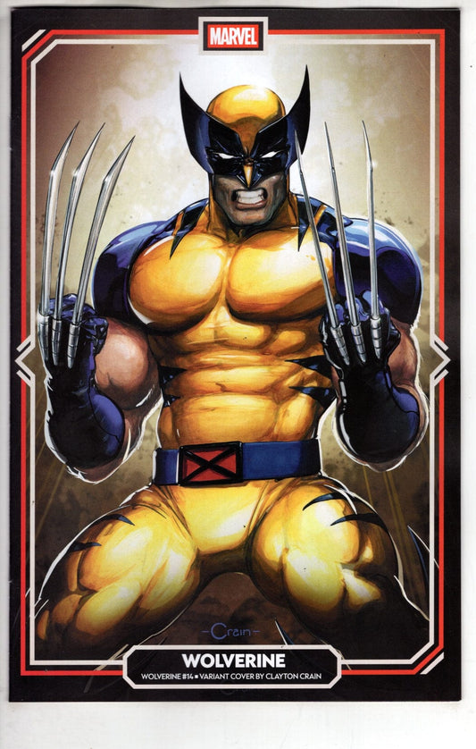 Marvel NEW THIS WEEK WOLVERINE #14 CLAYTON CRAIN VARIANT (VF/NM)