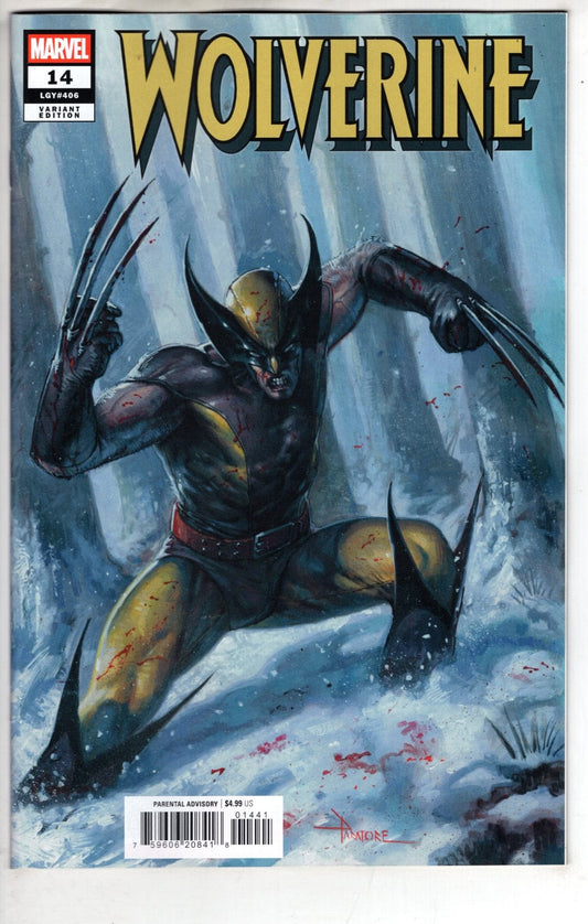 Marvel NEW THIS WEEK WOLVERINE #14 DAVIDE PARATORE VARIANT (VF/NM)
