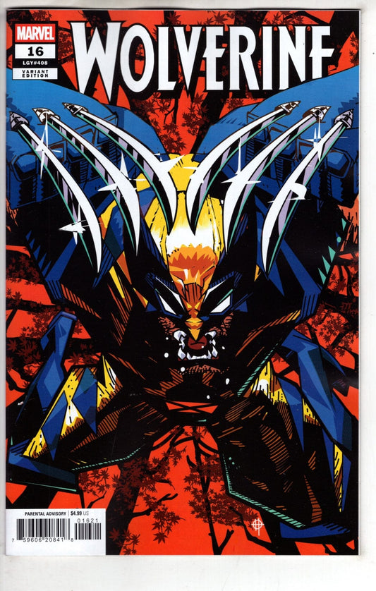 Marvel NEW THIS WEEK WOLVERINE #16 DAMION SCOTT VARIANT (VF/NM)