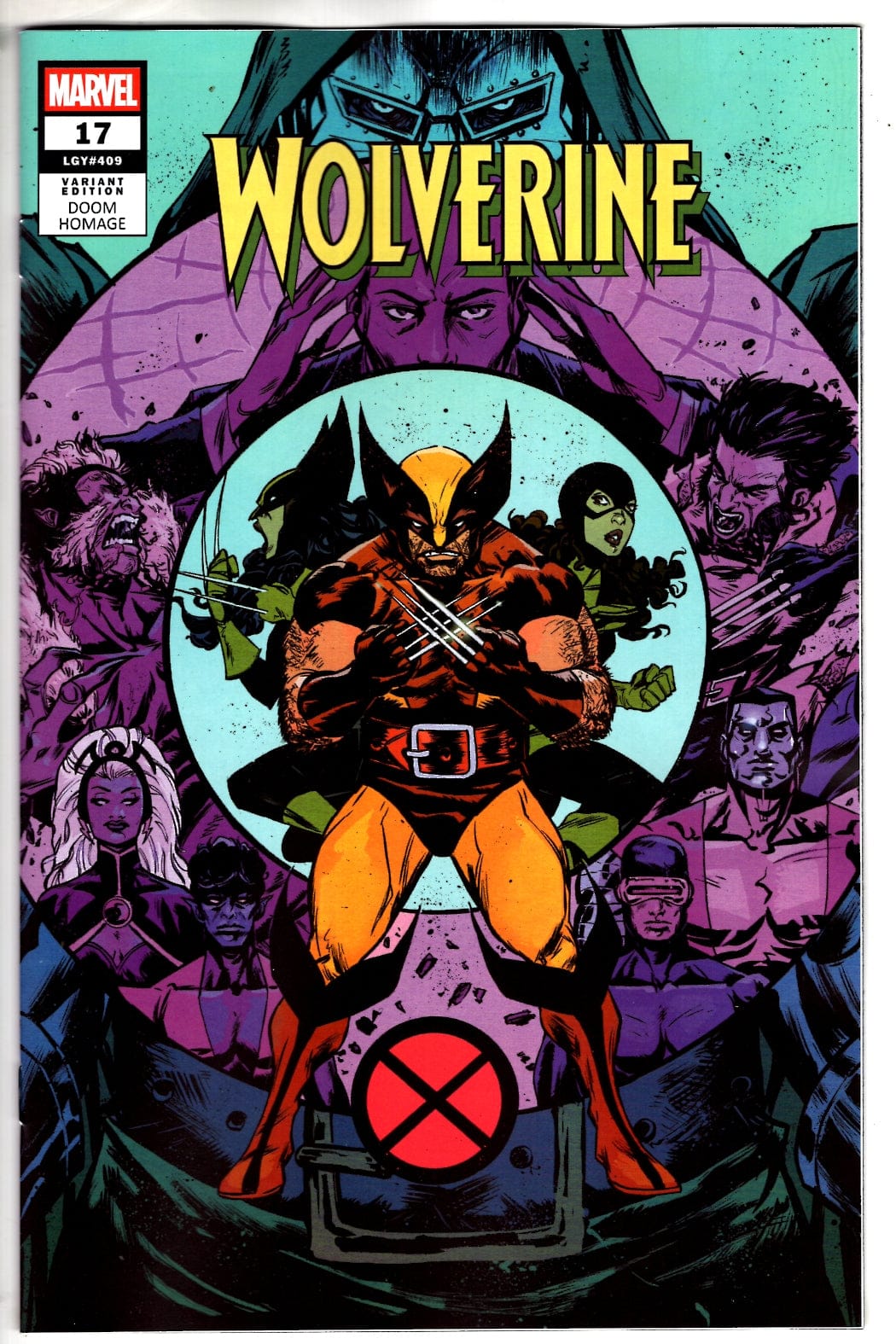 Marvel NEW THIS WEEK WOLVERINE #17 DOOM HOMAGE VARIANT (VF/NM)