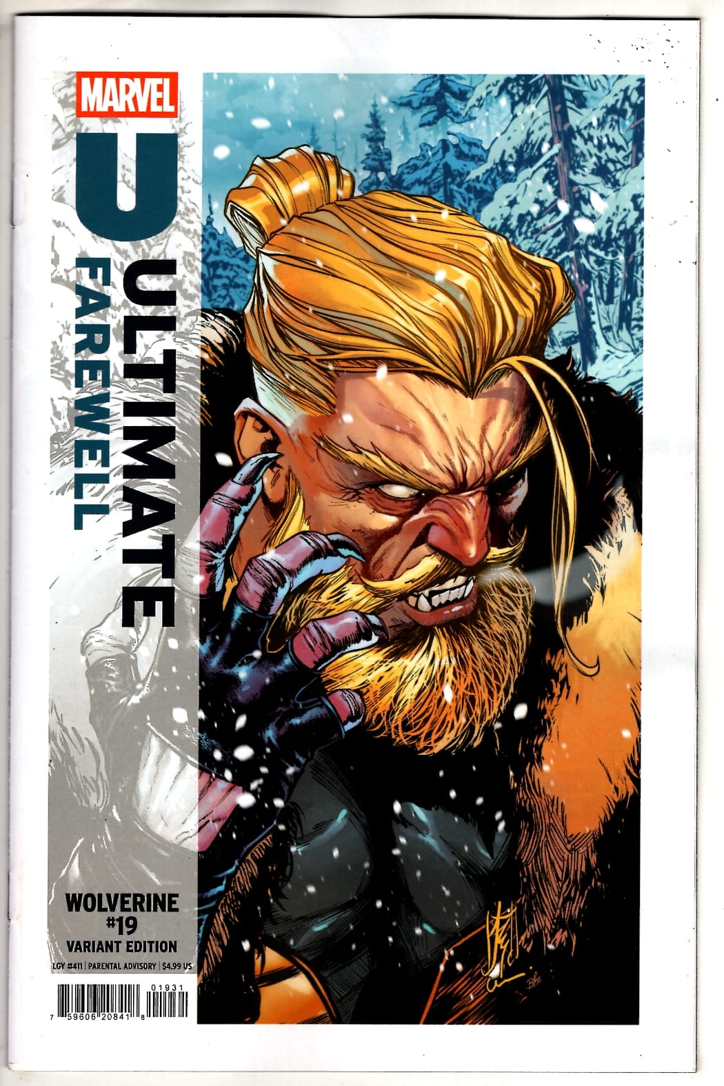 Marvel NEW THIS WEEK WOLVERINE #19 STEFANO CASELLI ULTIMATE FAREWELL VARIANT (VF/NM)