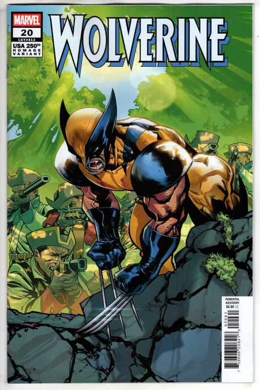 Marvel NEW THIS WEEK WOLVERINE #20  250TH HOMAGE VARIANT (VF/NM)