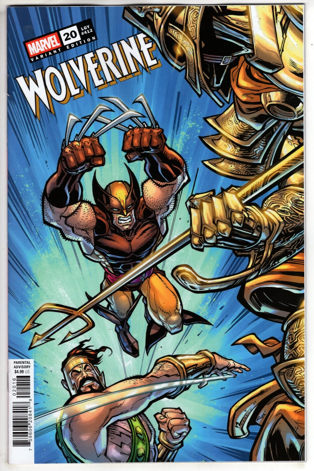 Marvel NEW THIS WEEK WOLVERINE #20 CHAD HARDIN VARIANT (VF/NM)
