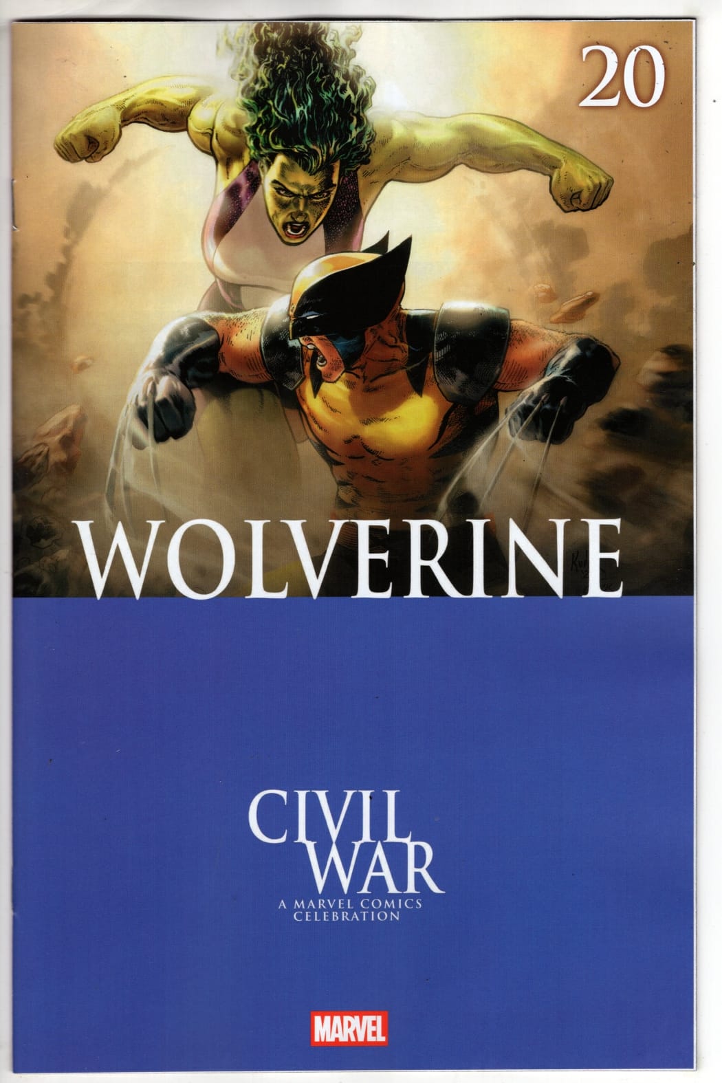 Marvel NEW THIS WEEK WOLVERINE #20  CIVIL WAR CELEBRATION VARIANT (VF/NM)